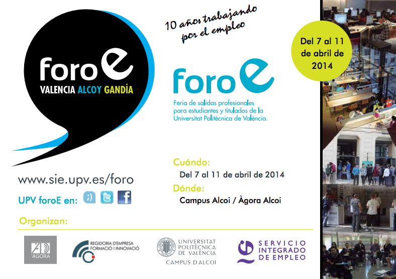 Foro de Empleo 2014 - UPV Alcoy